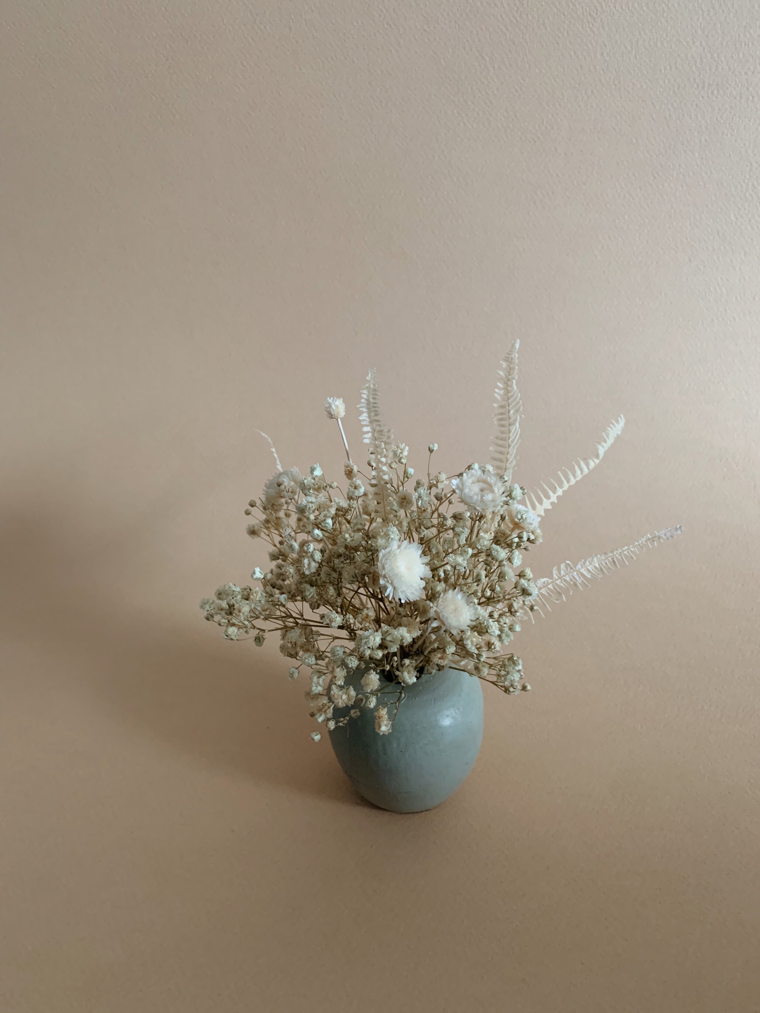 Round Sage Vase 