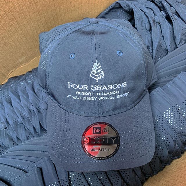 Four Seasons, 5 Stars 🤩🧢 #FourSeasons #FS #Orlando #Luxury #Travel #Custom #Embroidery #CustomHats #Caps #NewEra #MondayMotivation #HardWork #Support #Hustle #5STAR #5STARPROMO