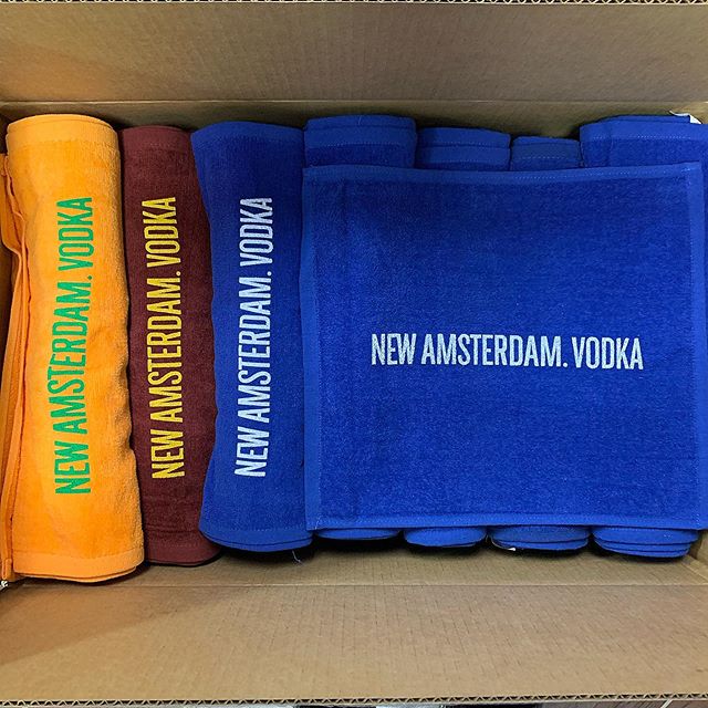 Rally towels are always a fun way to show your team colors! #Support #Football #NewAmsterdam #BlackFriday #TGIF #Vodka #New #5STAR #5STARPROMO