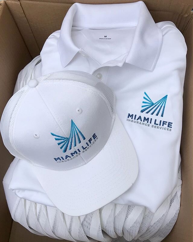 Talk about swag! 
#Miami #MiamiLife #Florida #Custom #Polos #Embroidery #CustomHats #Swag #TradeShows #Events #Giveaways #Promo #WORK #5STAR #5STARPROMO