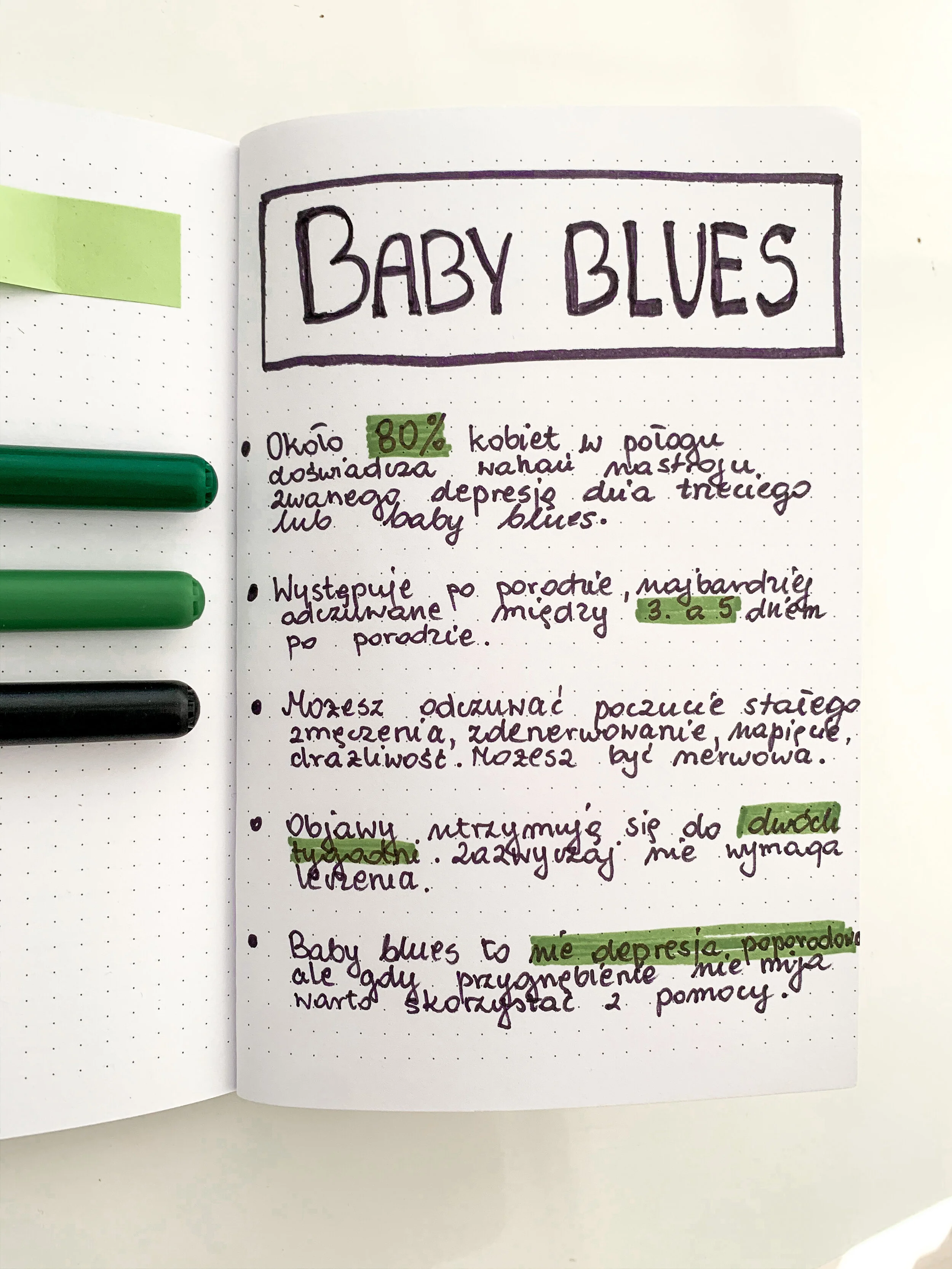 CO OZNACZA BABY BLUES, KIEDY WYSTĘPUJE?