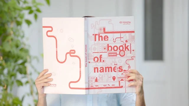 Toyota “The Book Of Names”