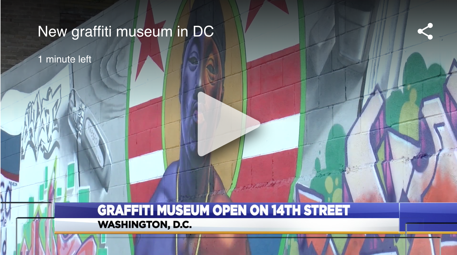 Local DVM:  Graffiti Museum Opens on 14th St