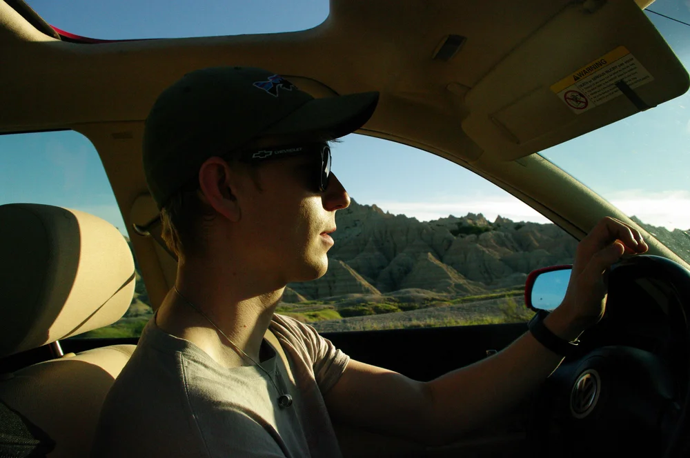 A very concentrated driver :)