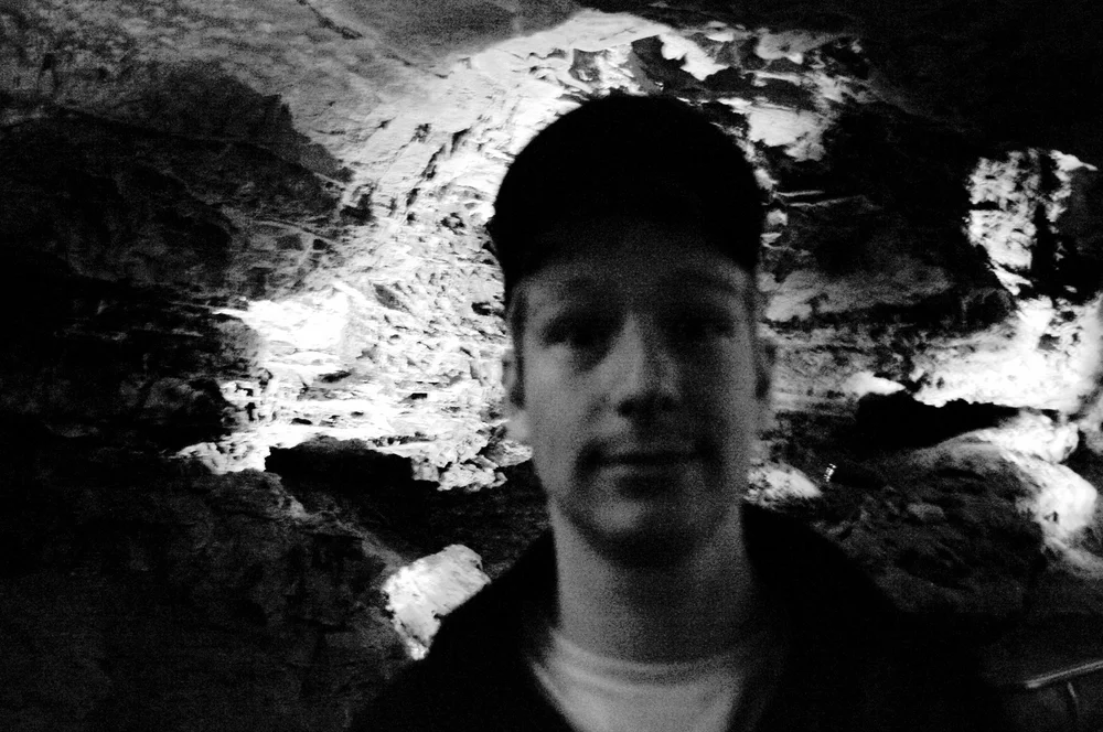 Ike in Wind Cave (again)