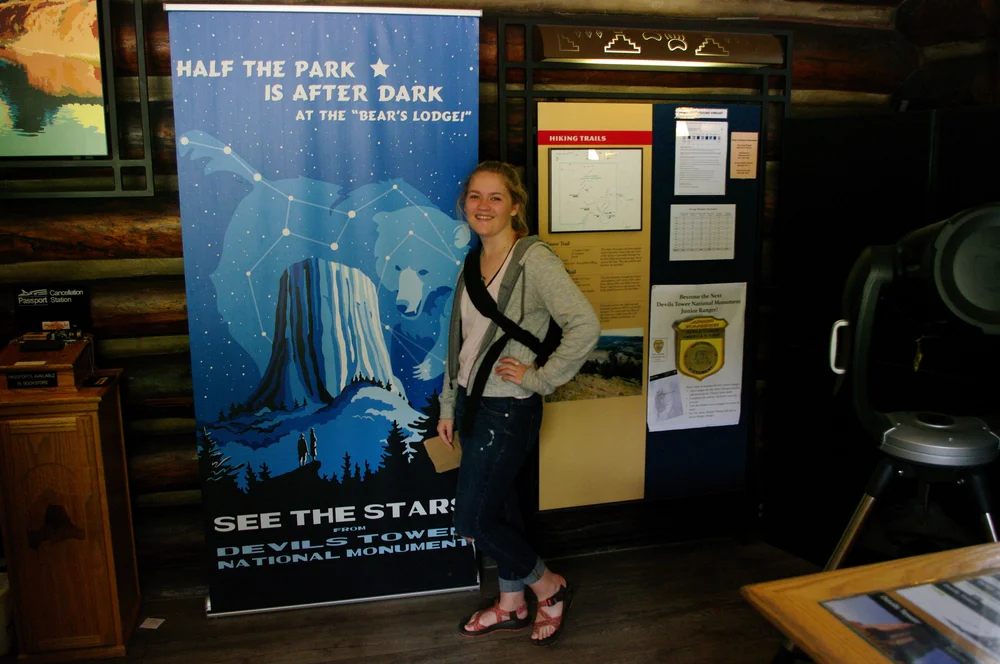I was super excited about the star gazing programs they have at the park!