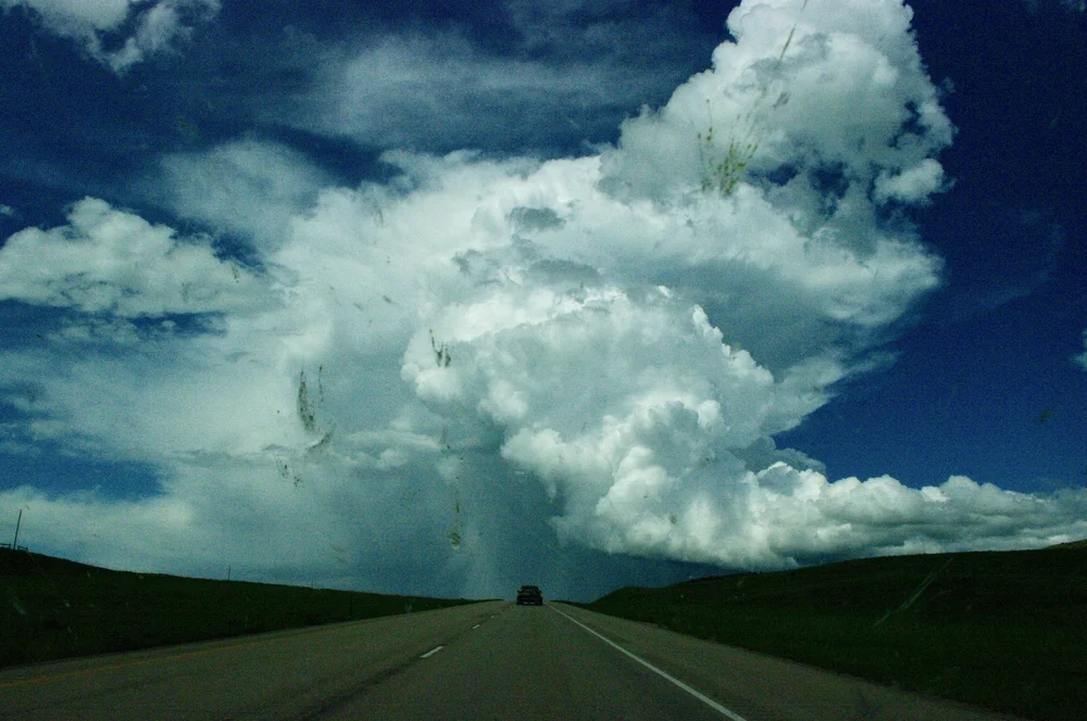 Wyoming rainstorm