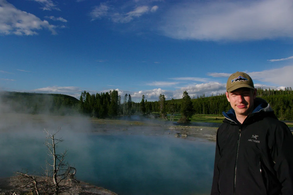 Ike with the Sapphire Pool