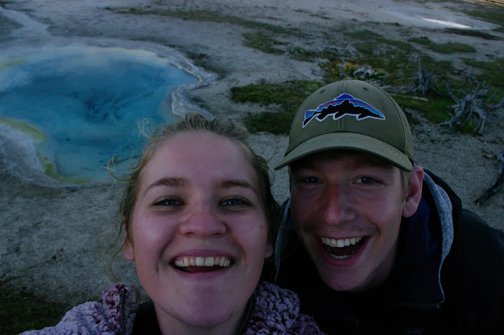 Us at West Geyser