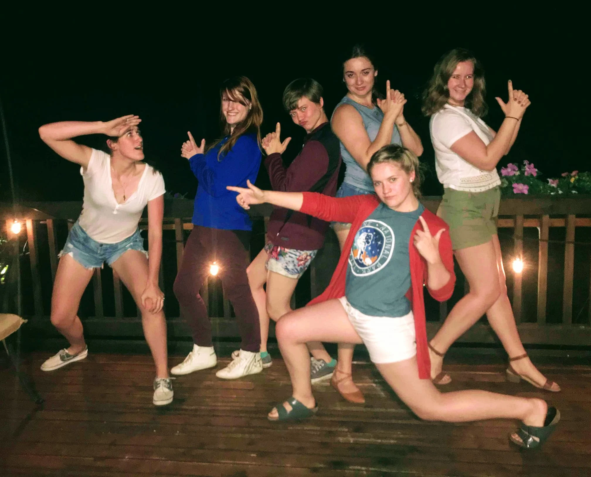 Brookie bonfire with Christine (BOF’17), Christine (BOF’17), Piper (BOF’17), Shannon (BOF’18), Esther (BOF’18) and me (BOF’18)