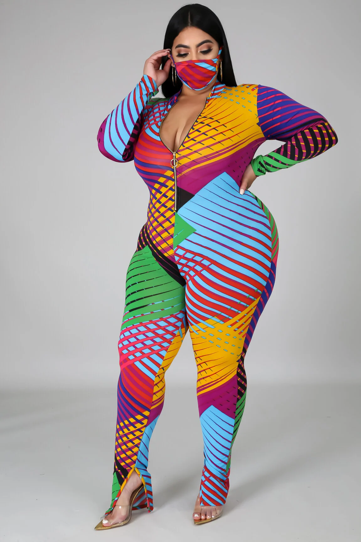 Blocked You Jumpsuit