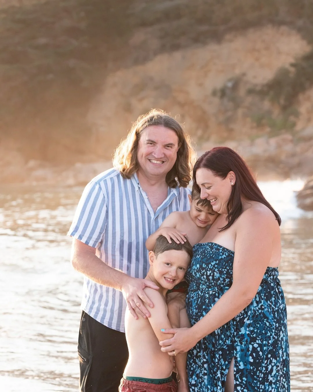 &ldquo;The boys will probably go in the sea at the end!&rdquo; ... music to a photographer&rsquo;s ears!

Before this, the photoshoot was beautiful outfits and candid shots in the forest. But this last wild few minutes of the boys swimming in the sea