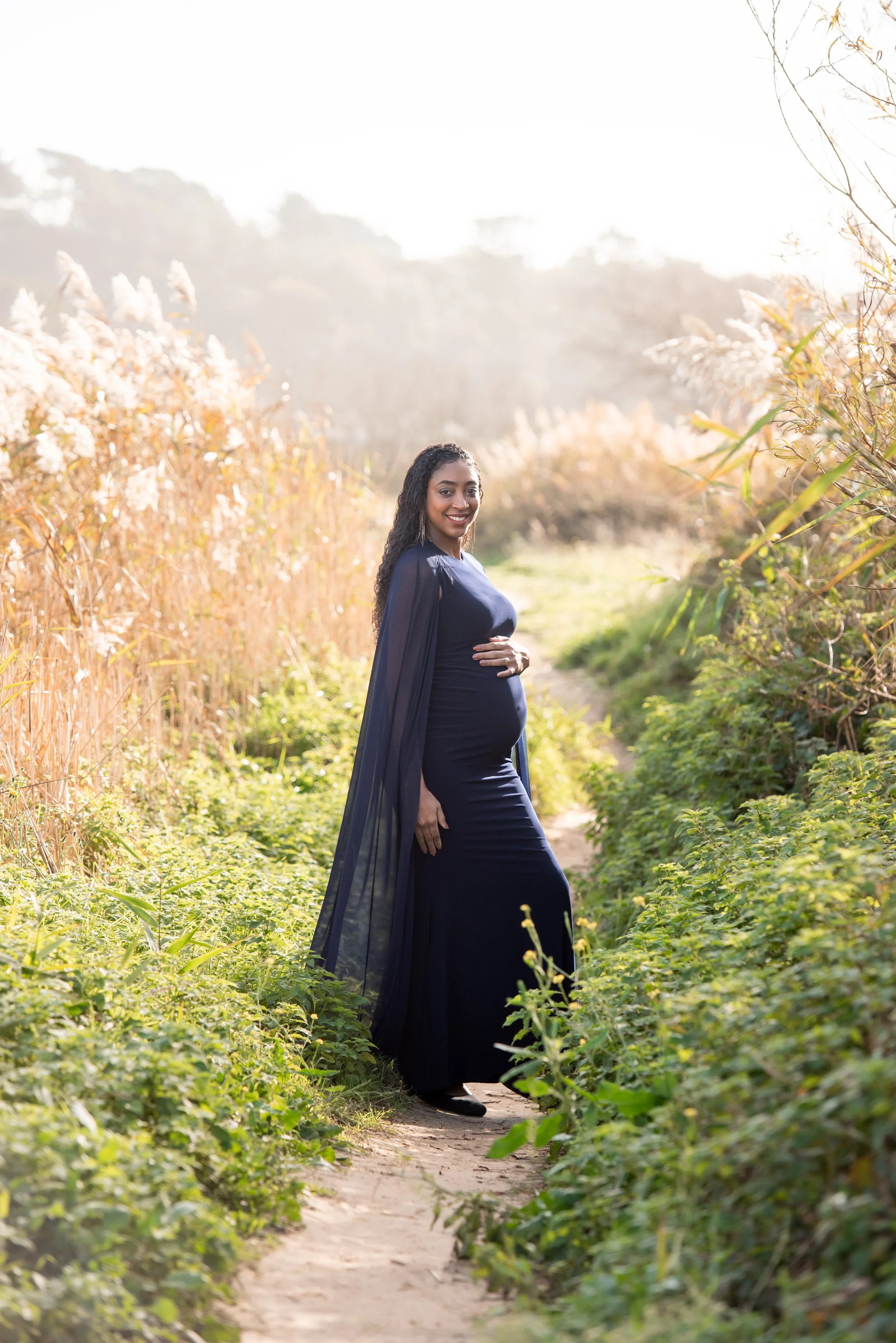 Jersey photographer - autumn maternity photoshoot