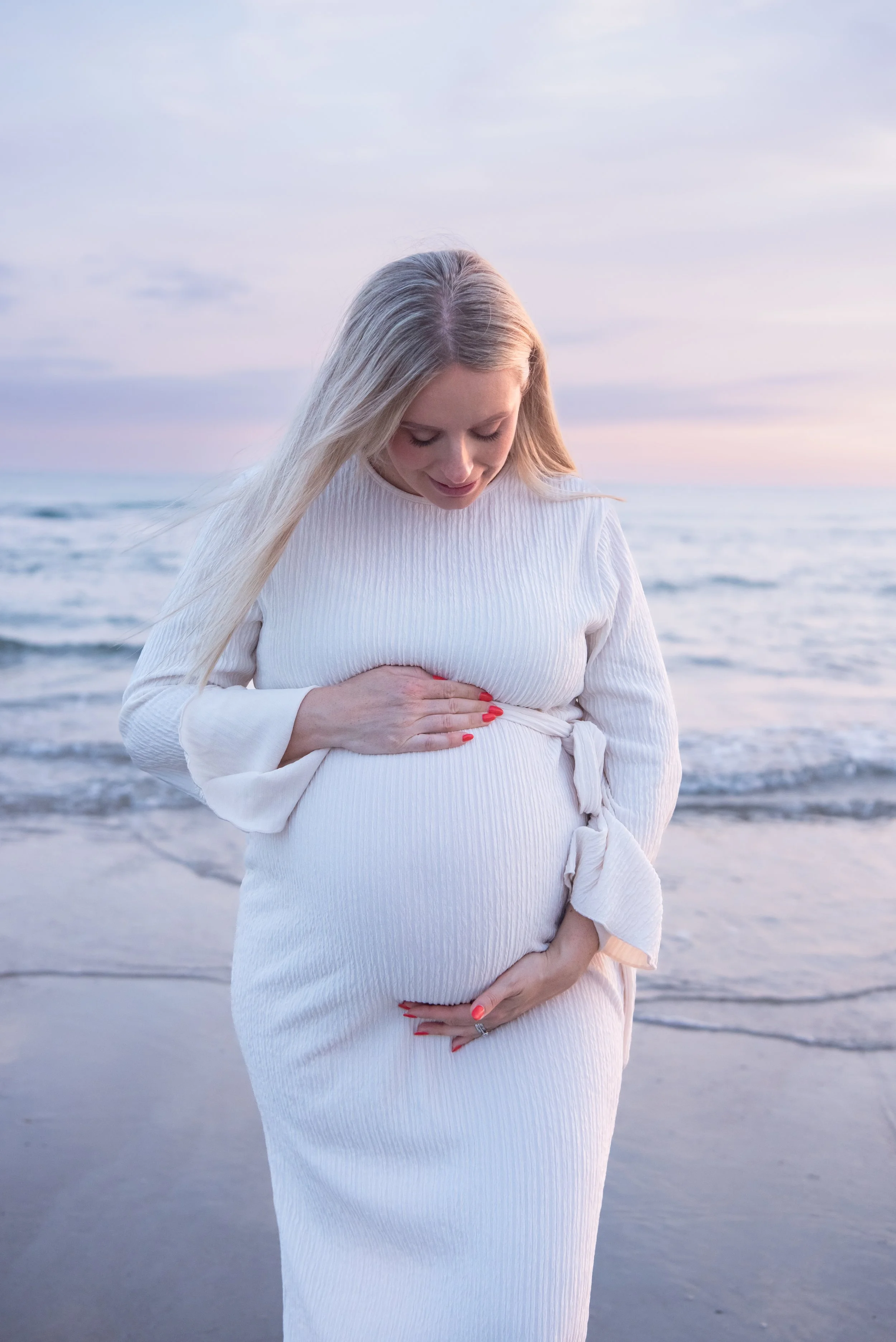 Jersey photographer - St Ouens bay maternity photoshoot