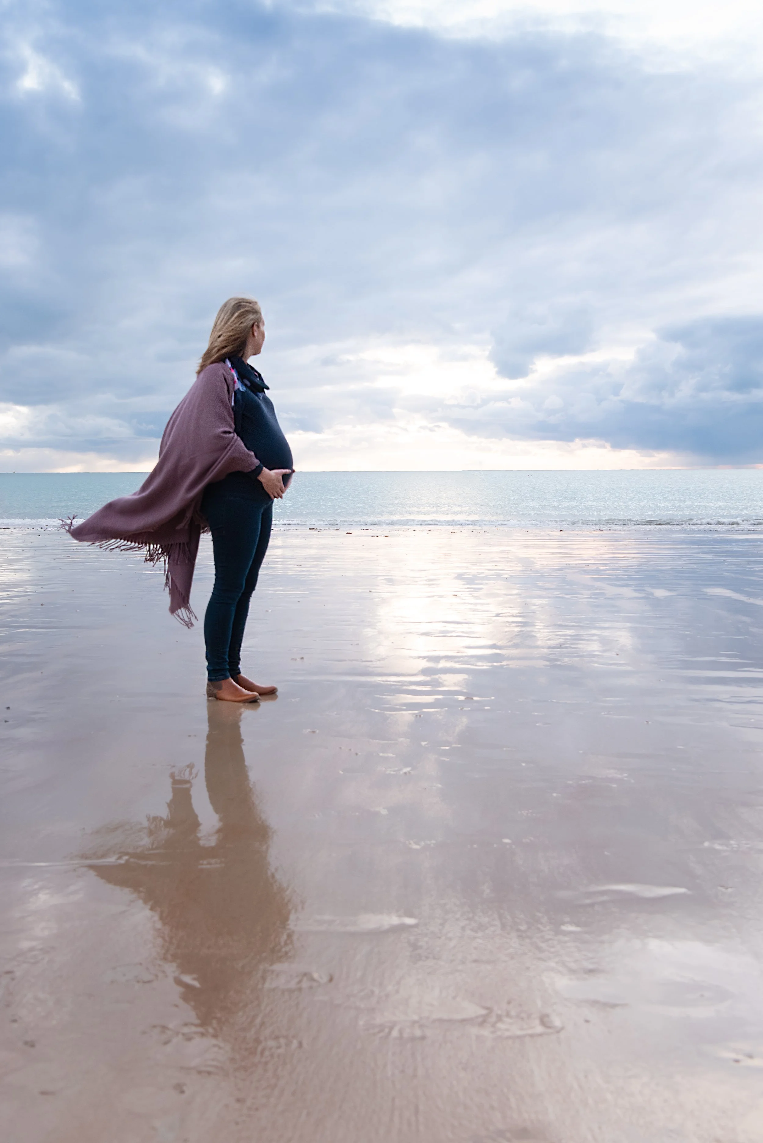 Jersey photographer - maternity photoshoot at Ouaisne