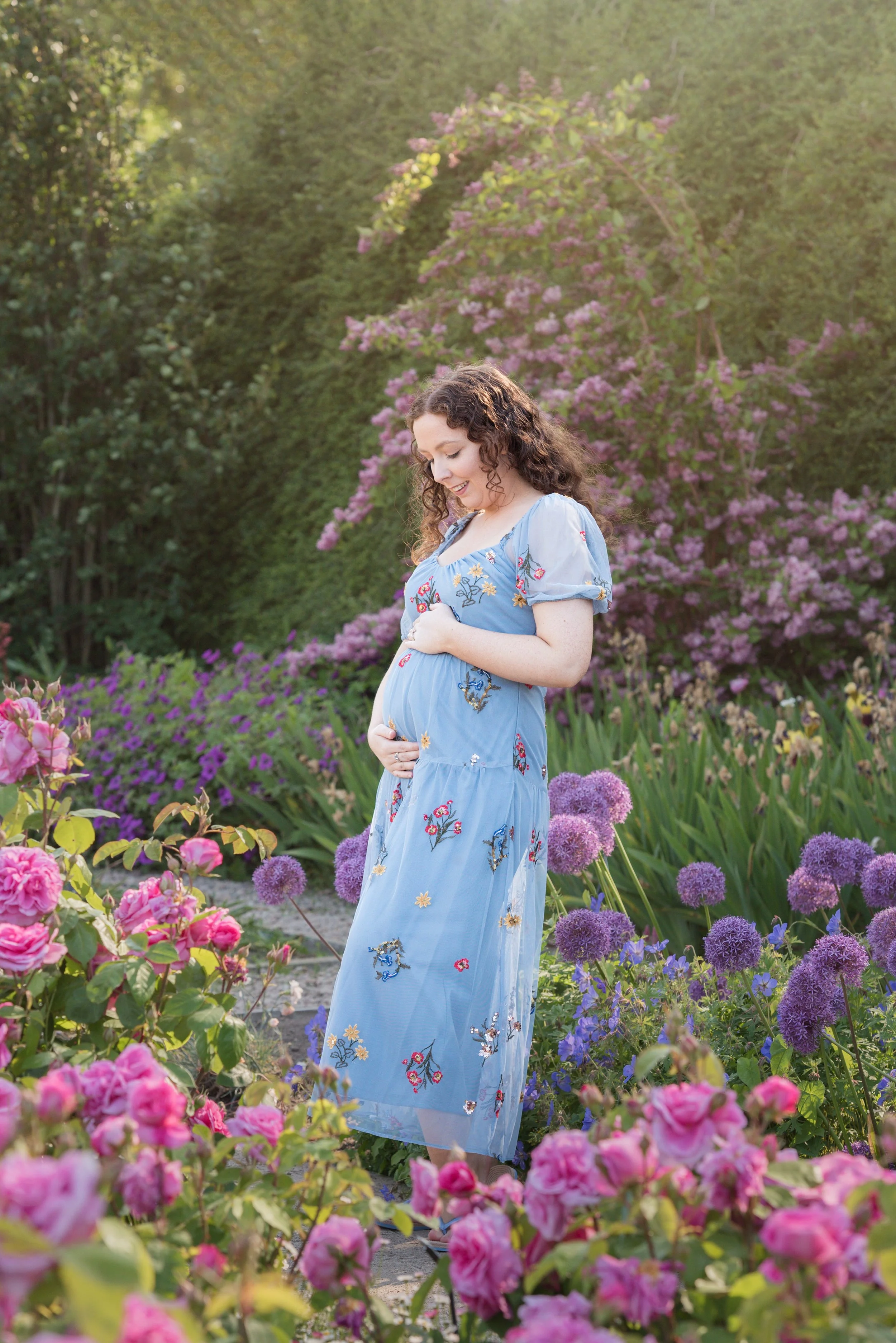 Jersey photographer - maternity photoshoot at Samares Manor