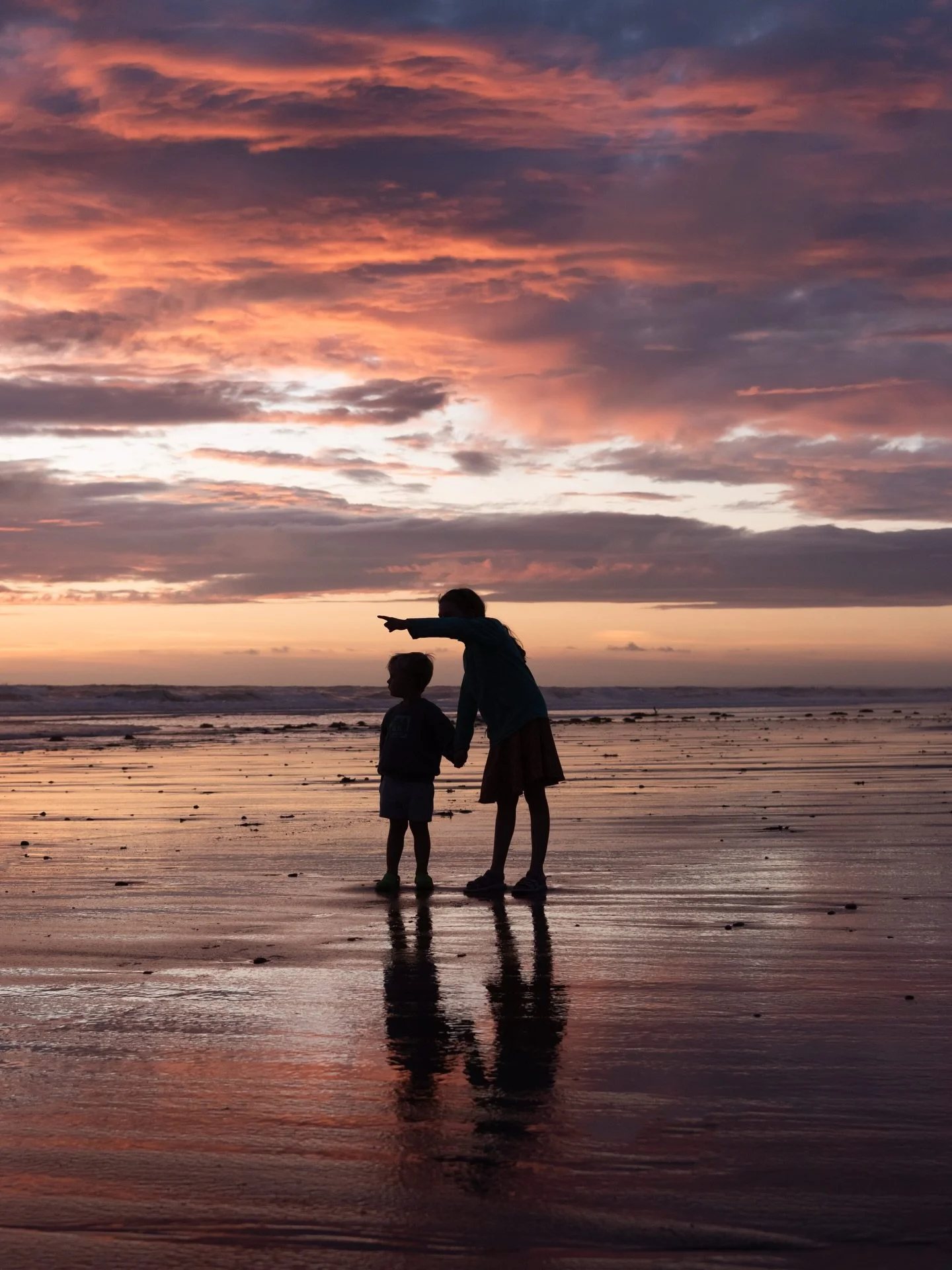 One of my favourite things about living out west is the sunsets. 

The best ones are often when you least expect them on overcast days, with lots of cloud, but a little clear line along the horizon. The sun then pops under the clouds and magically li
