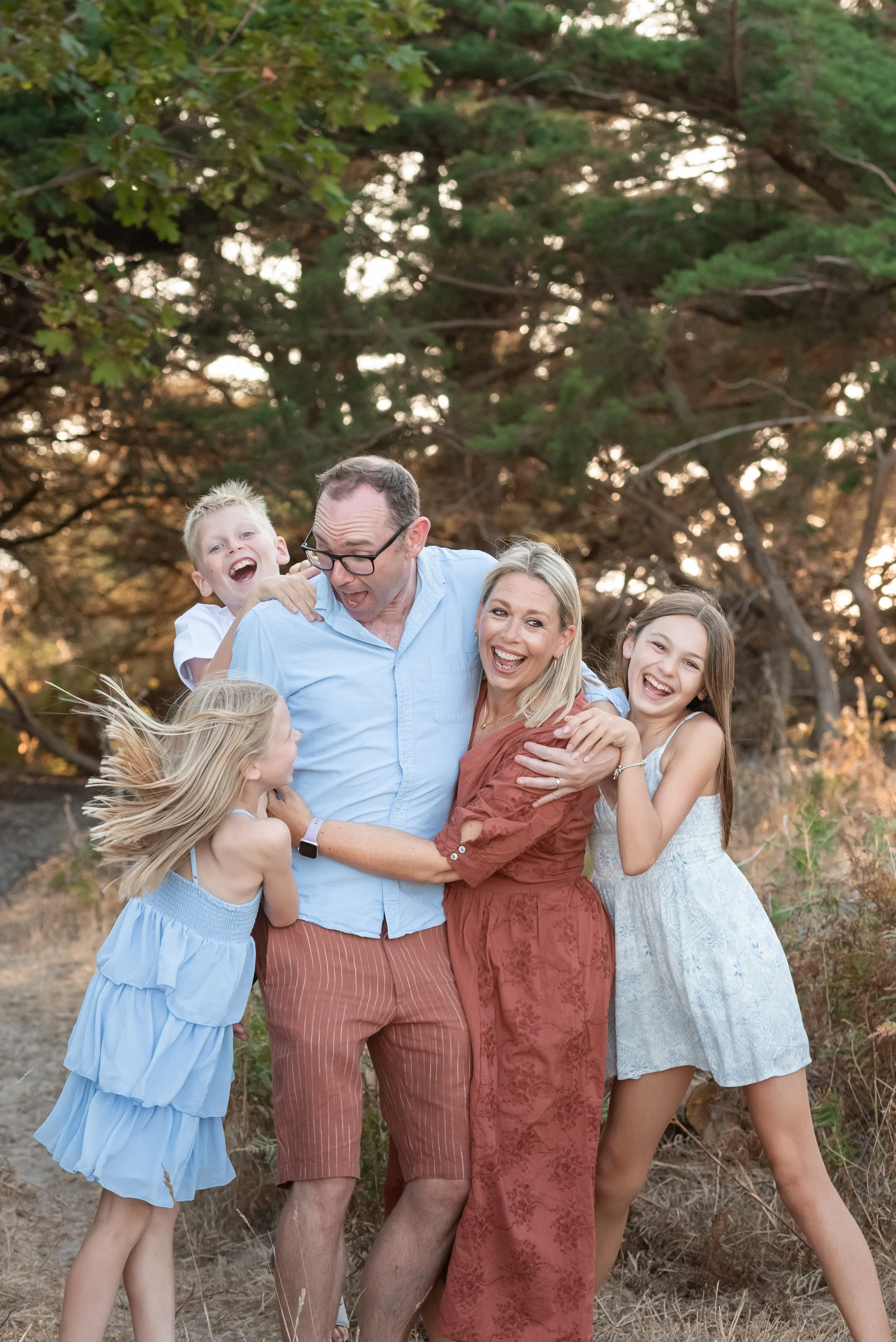 Jersey photographer - family playing games