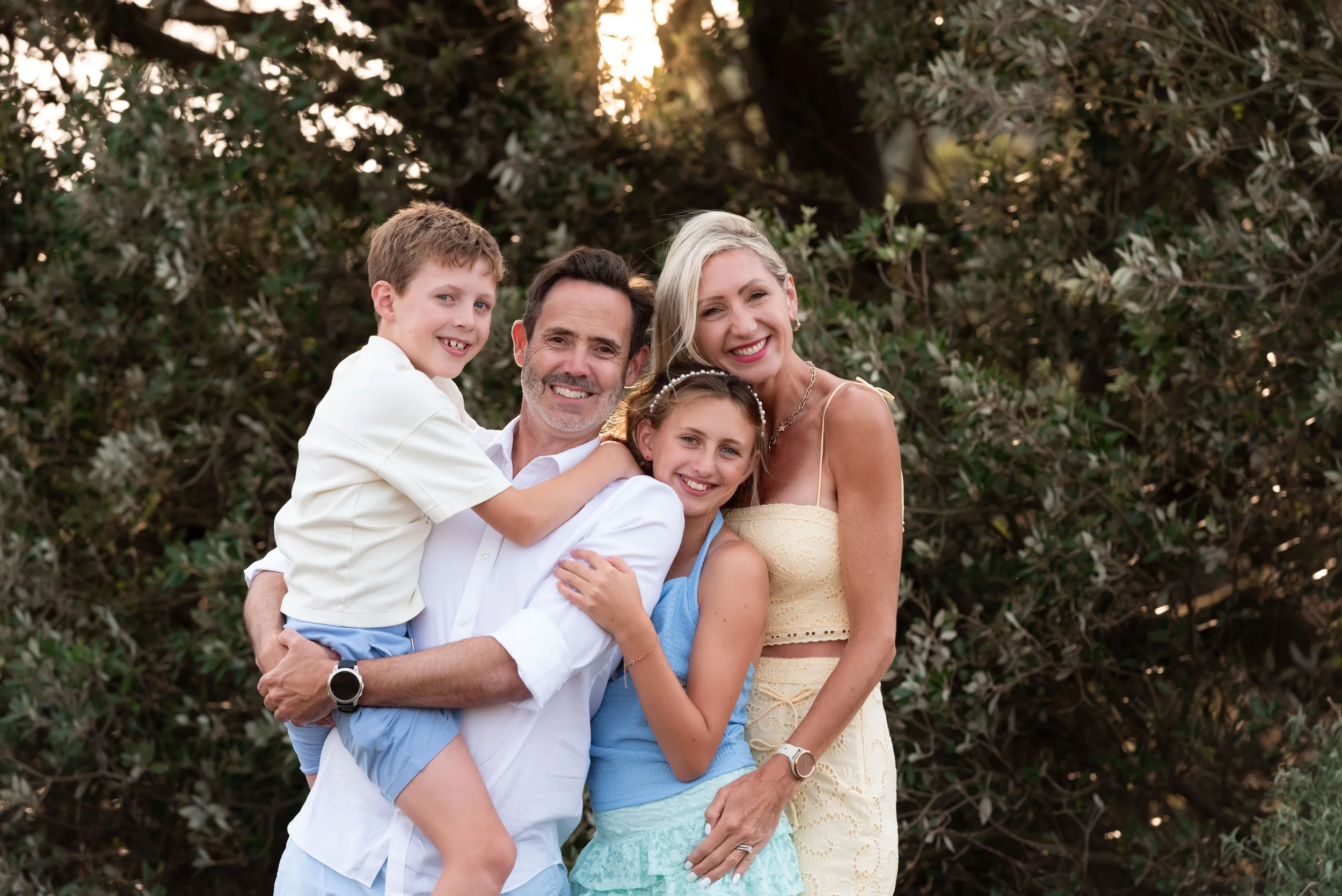 Jersey photographer - oak tree family portrait