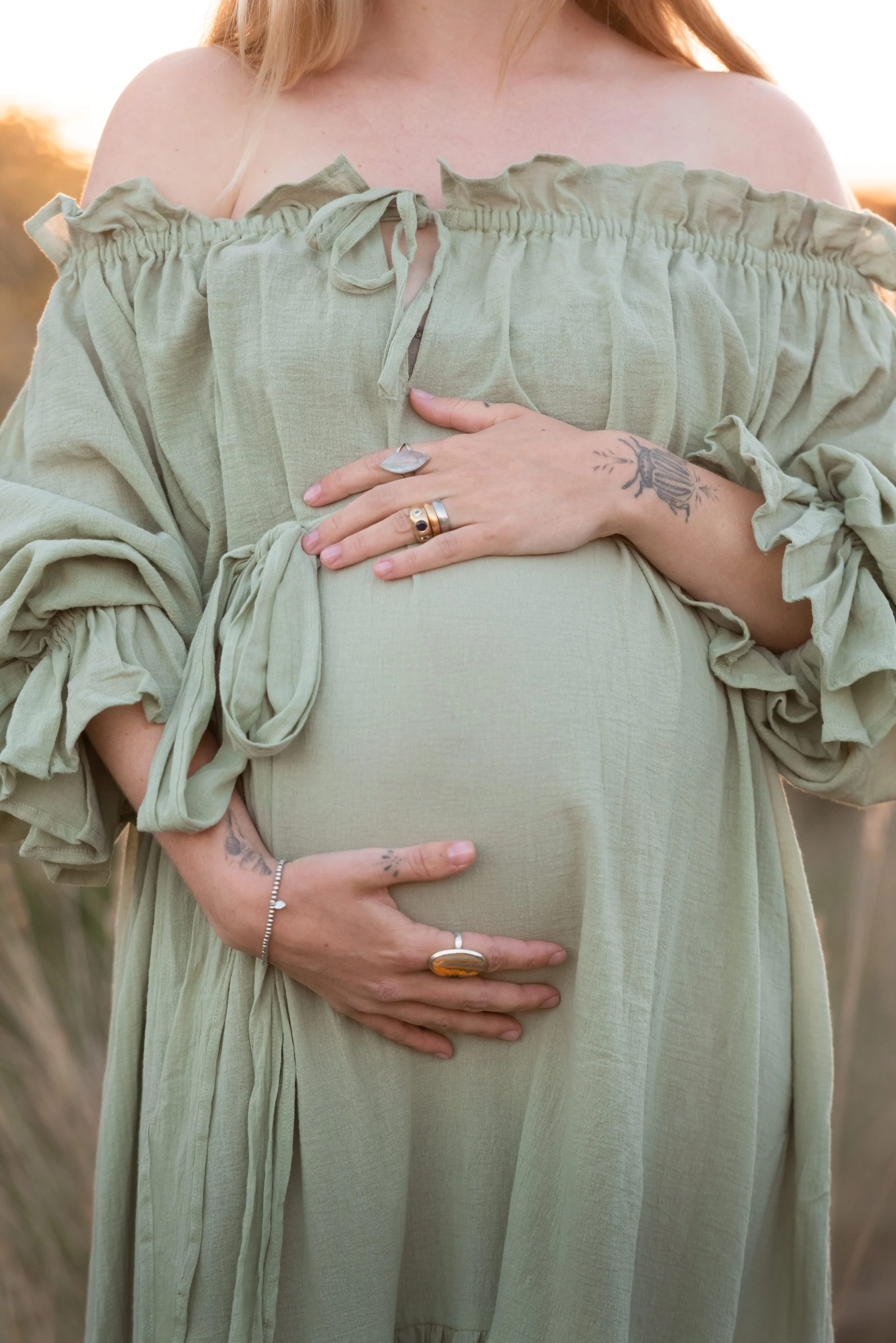 Jersey photographer - maternity detail photo