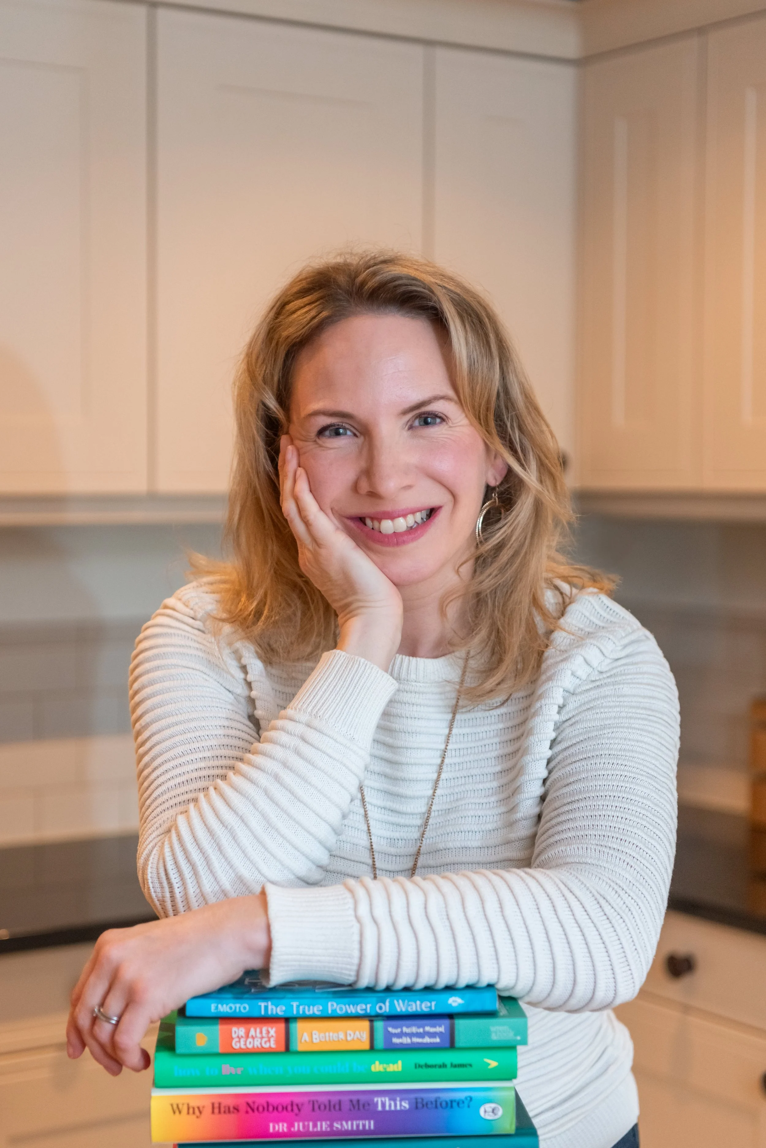 Jersey photographer - client portrait at home