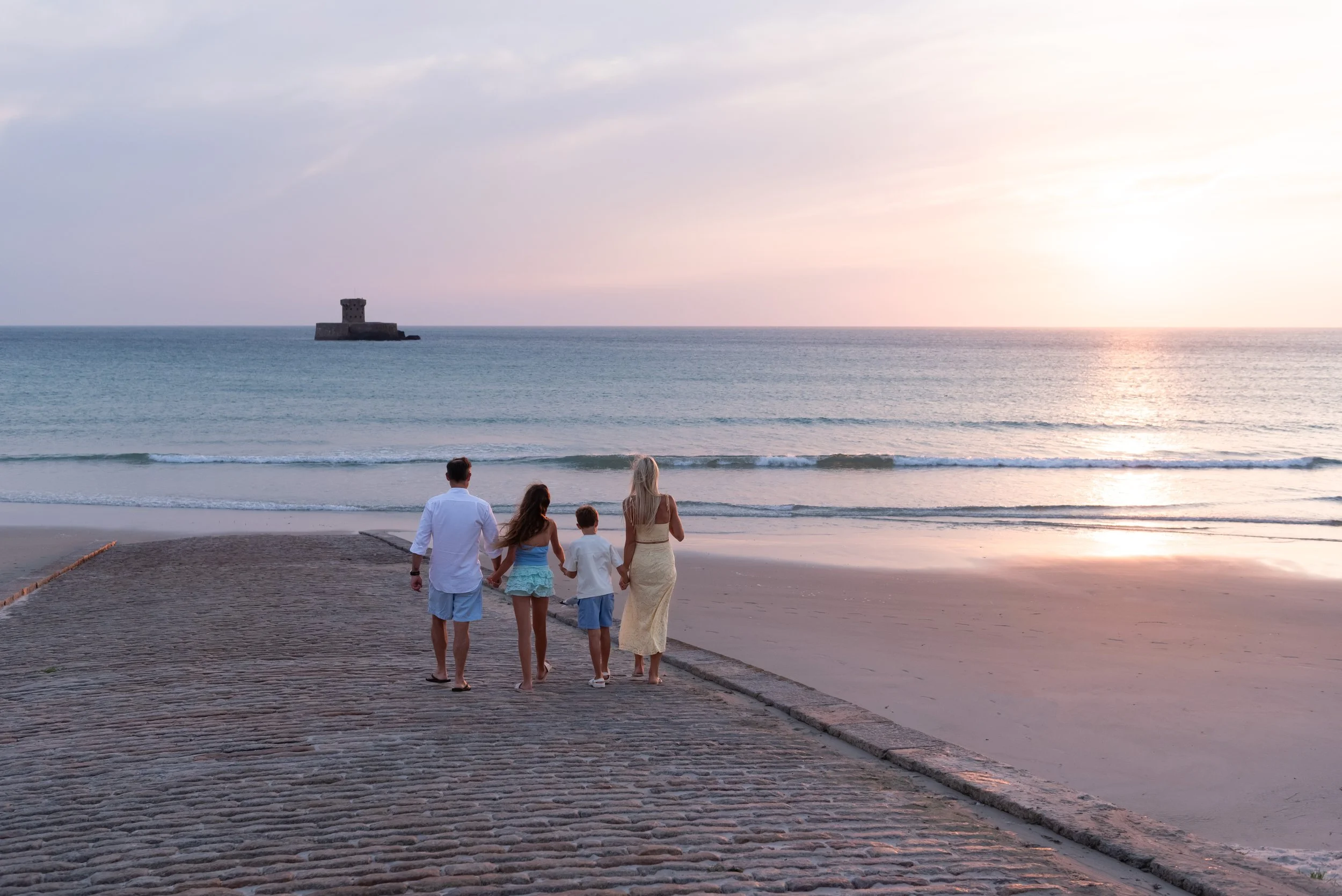 Jersey photographer - Le Braye sunset