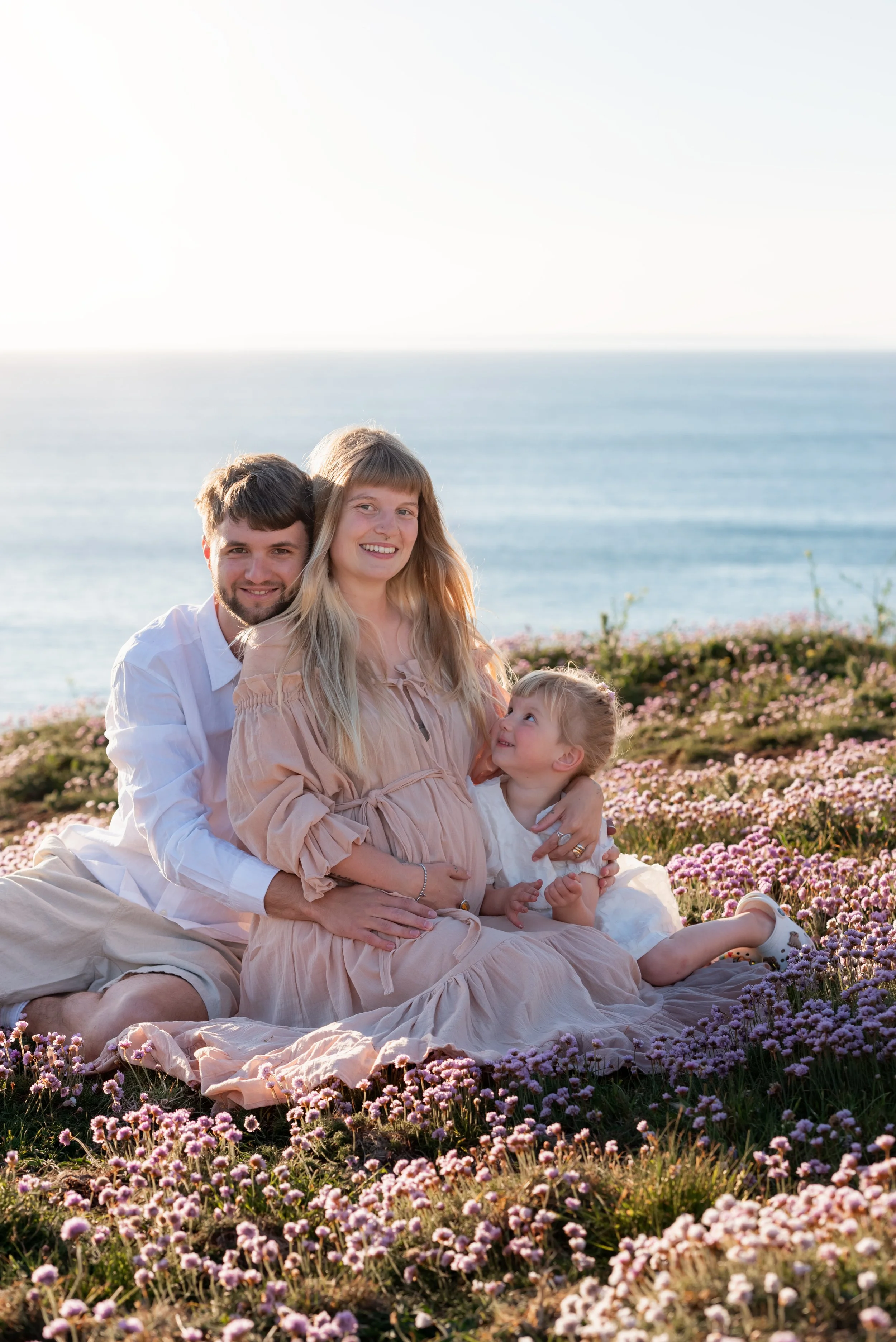 Jersey photographer - family portrait at L'Etacq