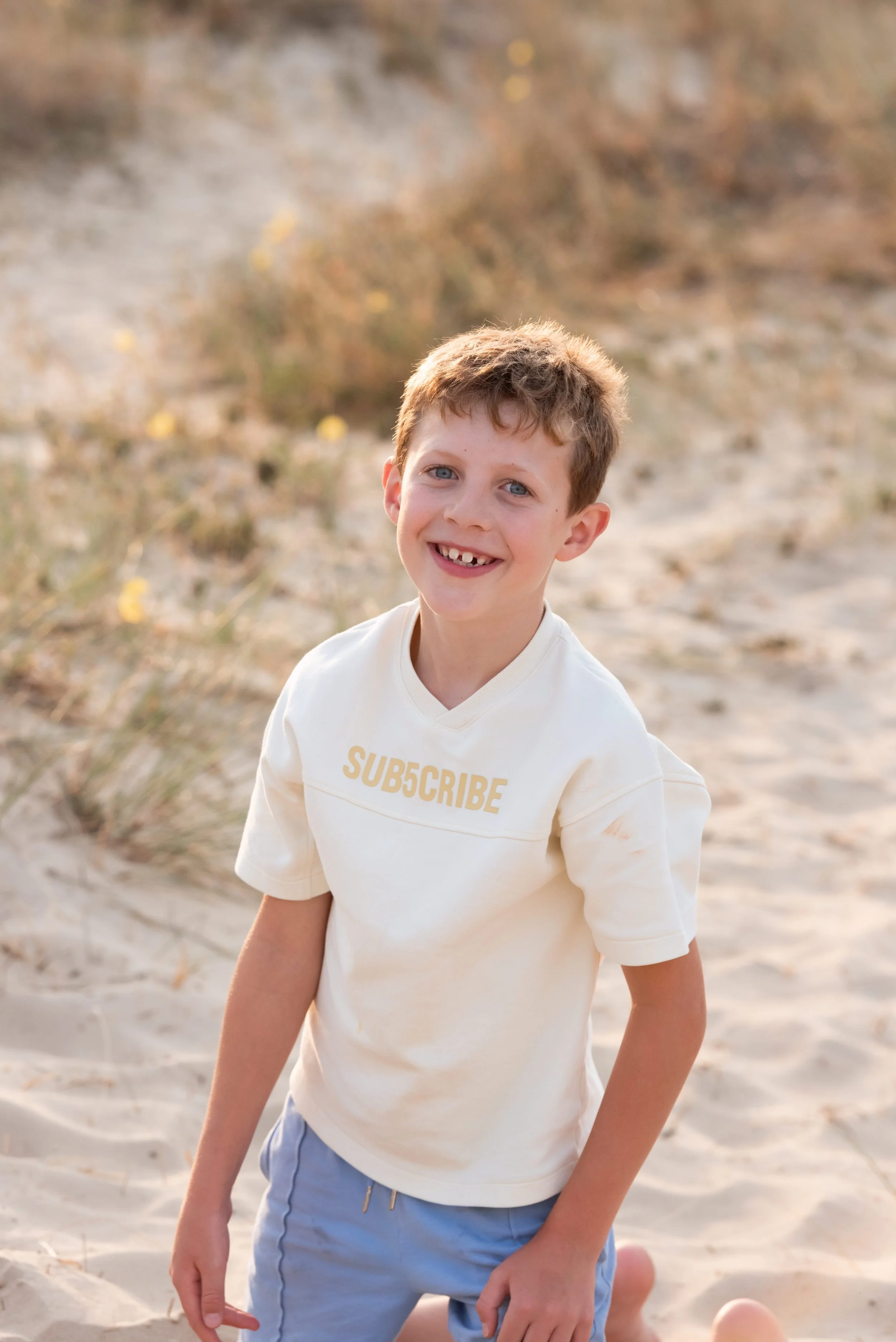 Jersey photographer - boy portrait at dunes