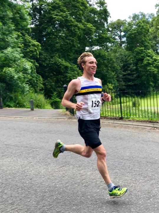 Ian Logan at Crieff 10k