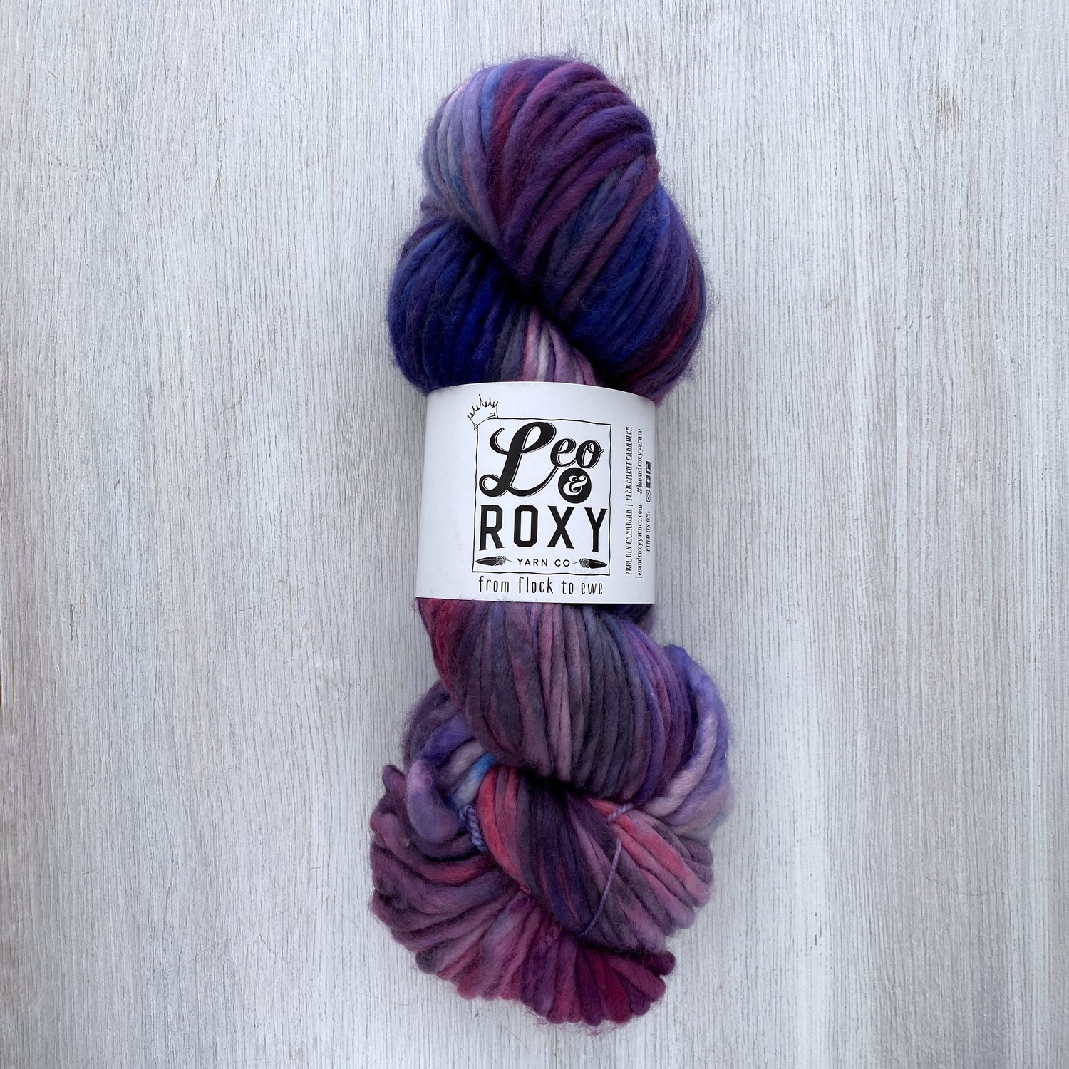 Hedgehog Fibres Super Bulky Purple Reign – Wool and Company