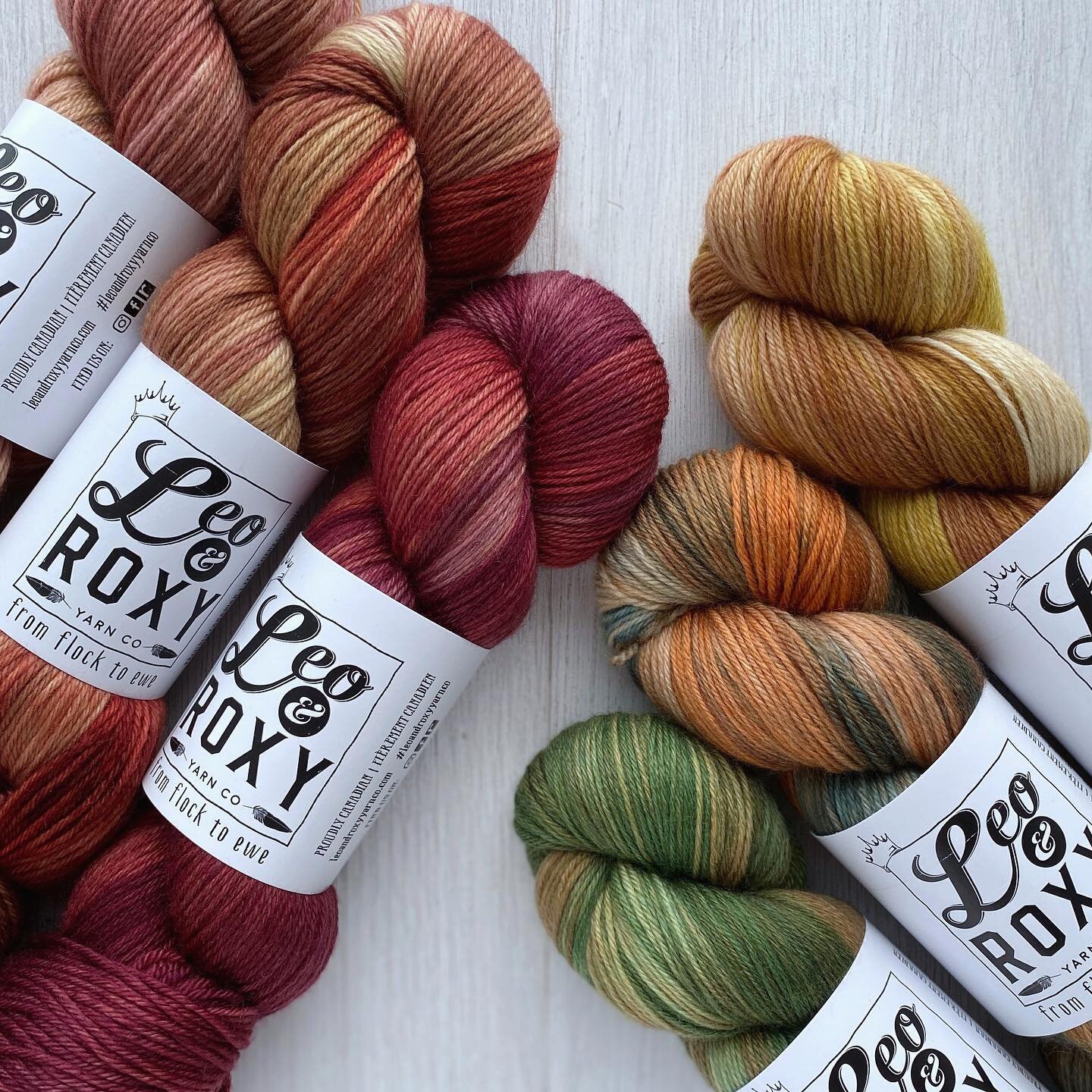 More yarn-a-day colours. Because they are just so pretty. 😊

SHOP Online | Link in Bio 

#leoandroxyyarnco #colourfulyarn #brightyarn #indiedyer #handdyedyarn #indiedyersofinstagram #indiedyedyarn #indiedyerslife #handdyed #yarnologist #indiedyersof