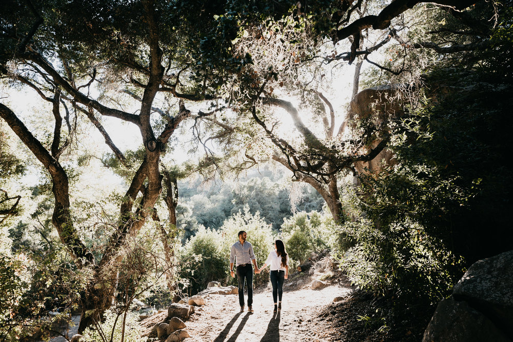 Debbie Devon S Santa Barbara Botanic Garden Engagement Session