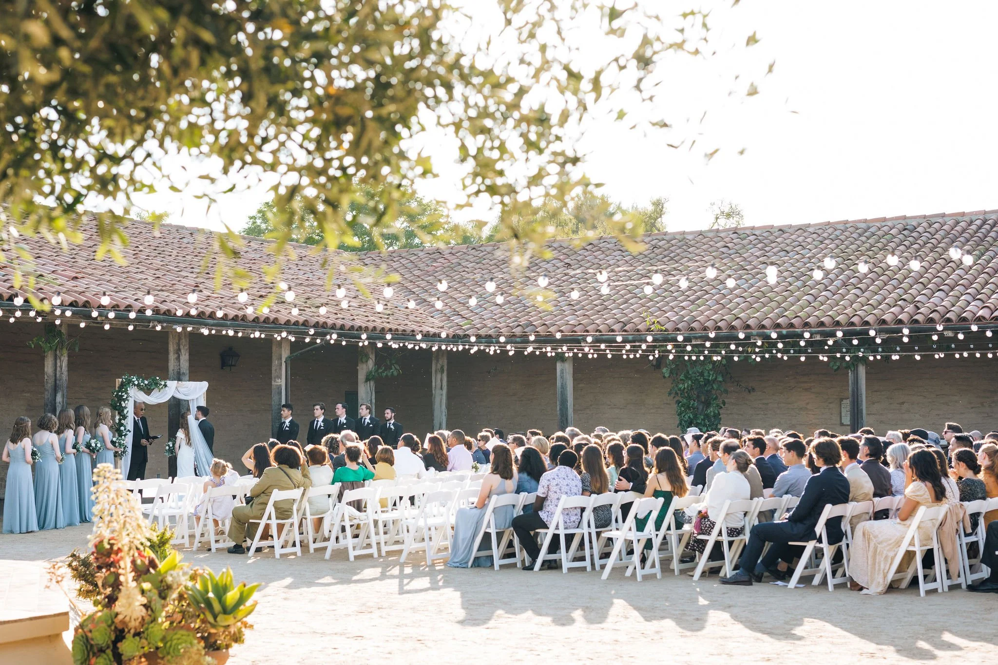 Santa Barbara Historical Museum Wedding // Libby &amp; Marco 