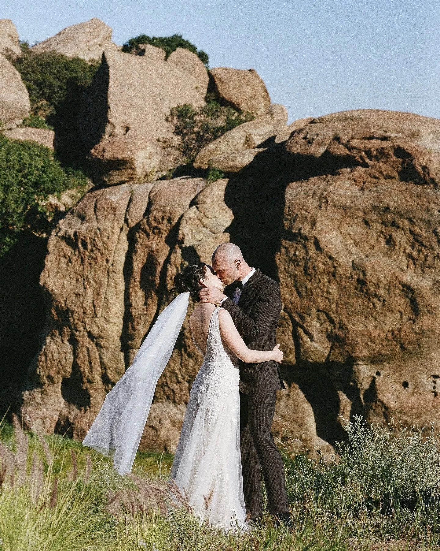 Started off our 2026 wedding season in early March with Melissa &amp; Igor! They had an intimate ceremony with just close family at a property in the hills overlooking Los Angeles. It was a warm weekend for early March and the wind added dimension to