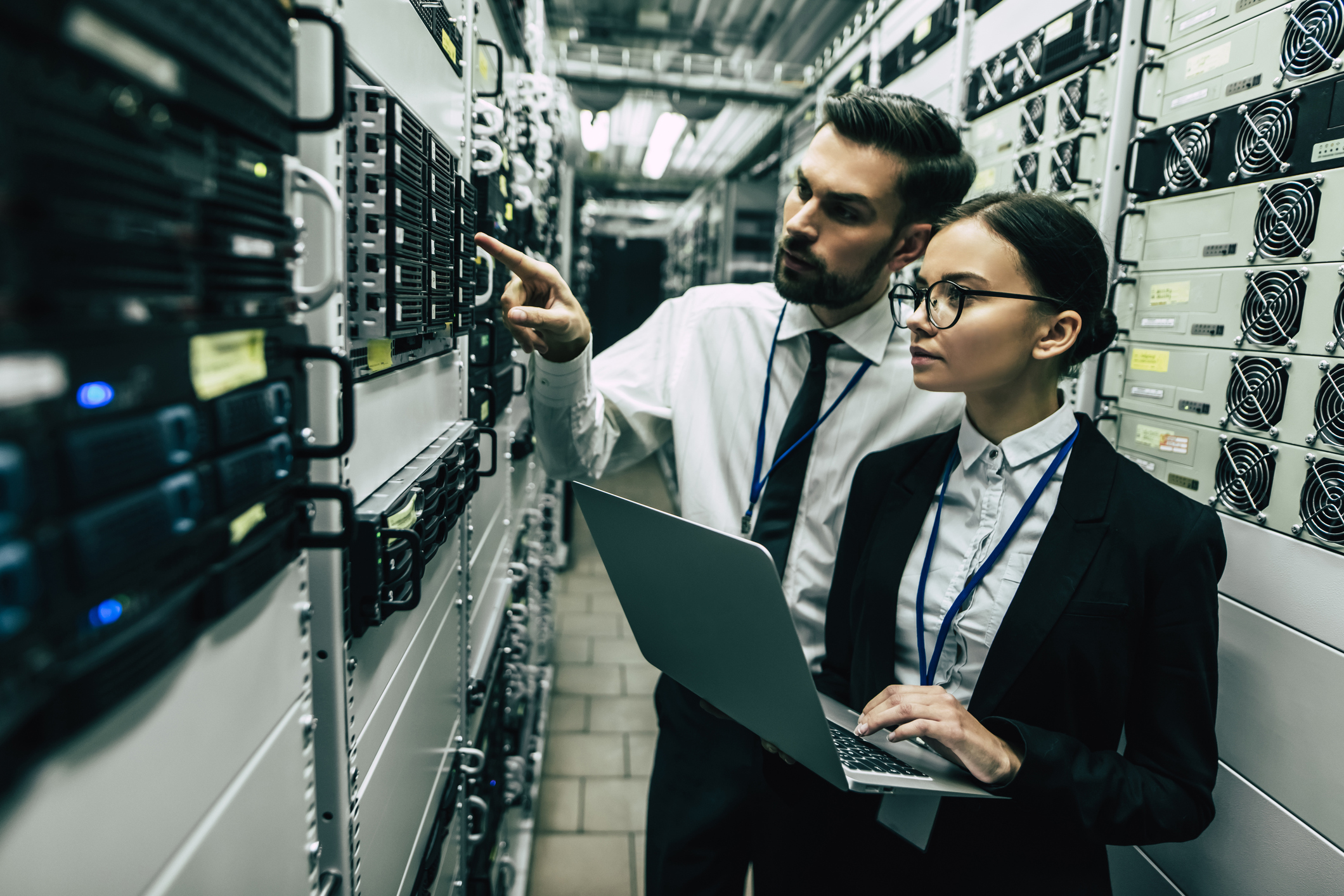 "If the tech/cloud/data center industry wants to change the perception of women then maybe start by getting some better stock photos than some dude mansplaining to a woman taking notes on a laptop."