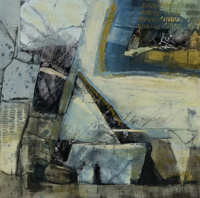   Balancing Act     24” x 24” x1.5”    Mixed Media on Wood Panel     SOLD  