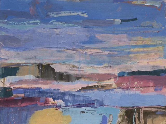   Wind Song     12" x 16" x 1.5"    Mixed Media on Wood Panel 