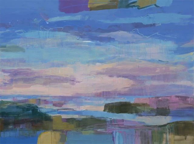   Sea Dreams     36" x 48" x 1.5"    Mixed Media on Wood Panel 