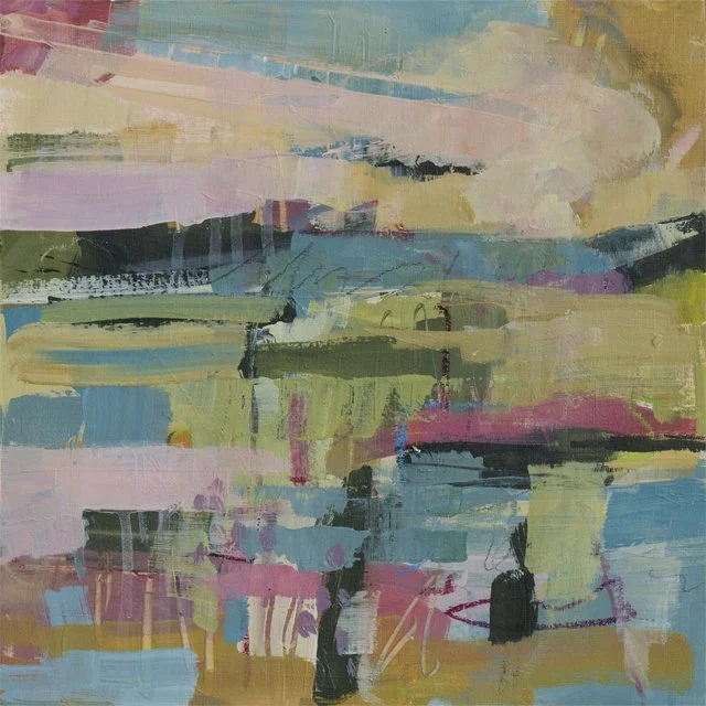   Summer Wind     12” x 12” x 1.5”    Mixed Media on Wood Panel 