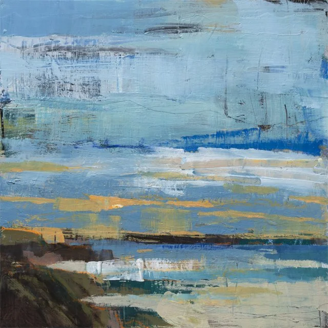   A Second of Magic     24” x 24” x 1.5”     Mixed Media on Wood Panel 