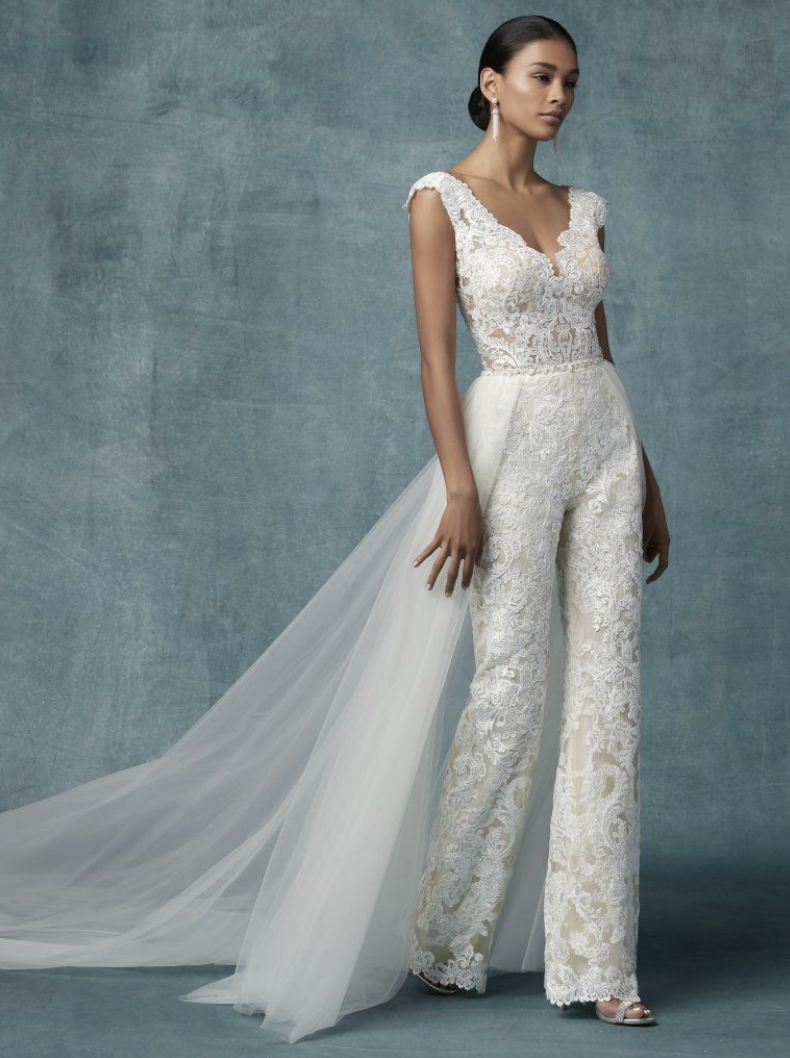 Bridal Jumpsuits Randi Rahm Jumpsuit Randall Jumpsuit Say Yes To