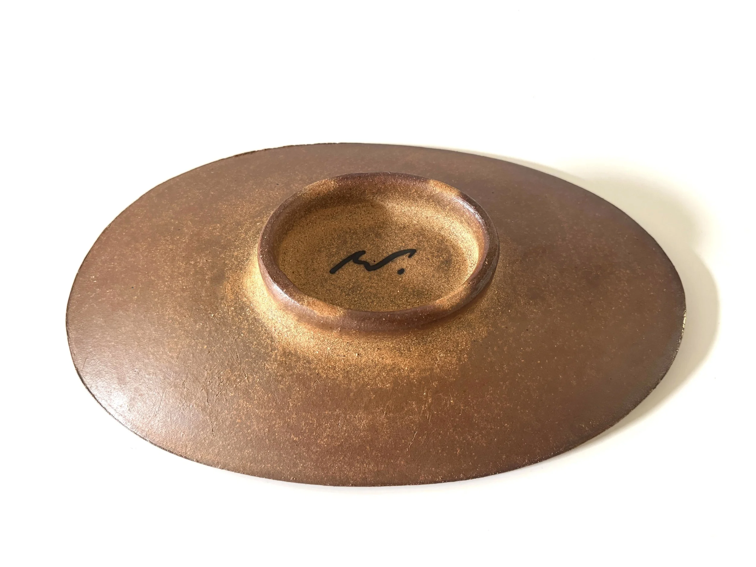 Peacock Platter Foot view.JPG