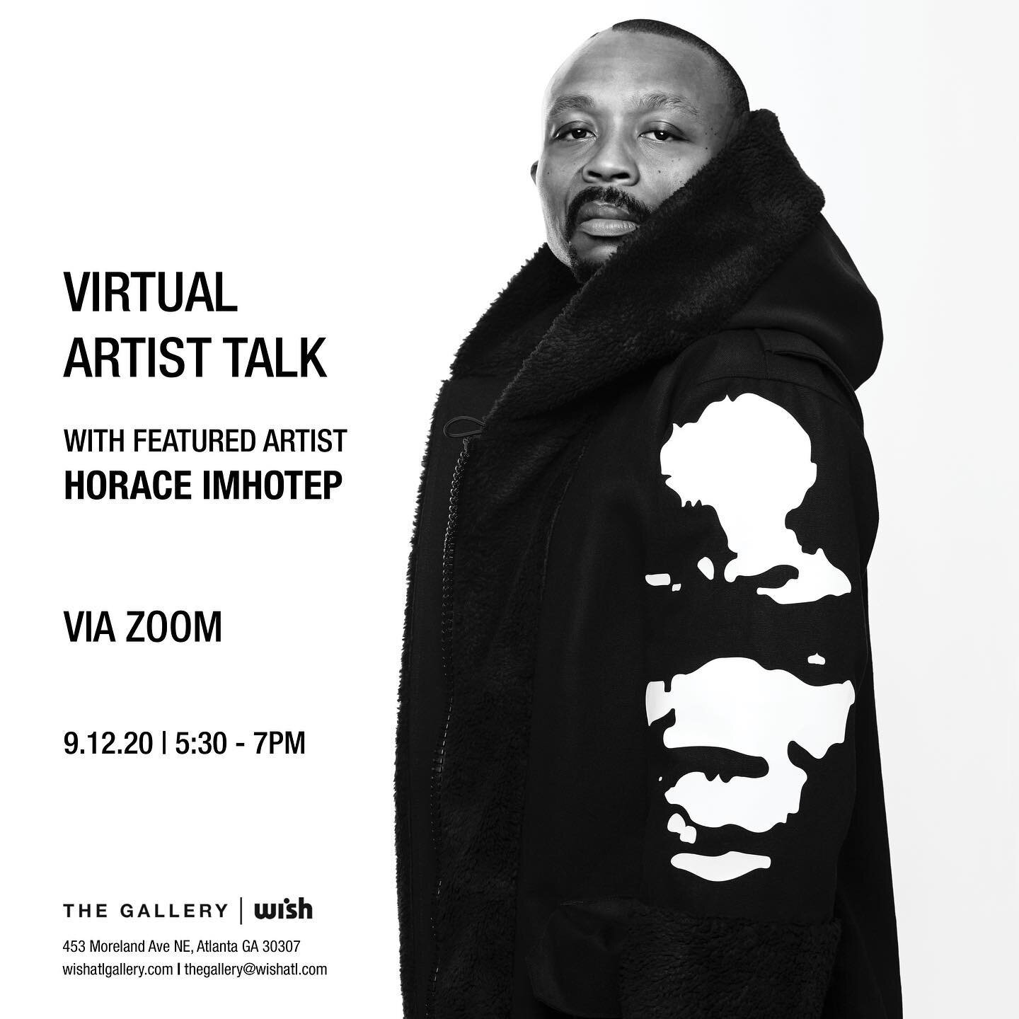 Tune in for a virtual artist talk with featured artist @h_period_i_period about his current exhibition Lion, Tigers, Bears and A Draco. 

Talk will be hosted at The Gallery via Zoom. Zoom link will be available in our bio the day of the event.

Make 