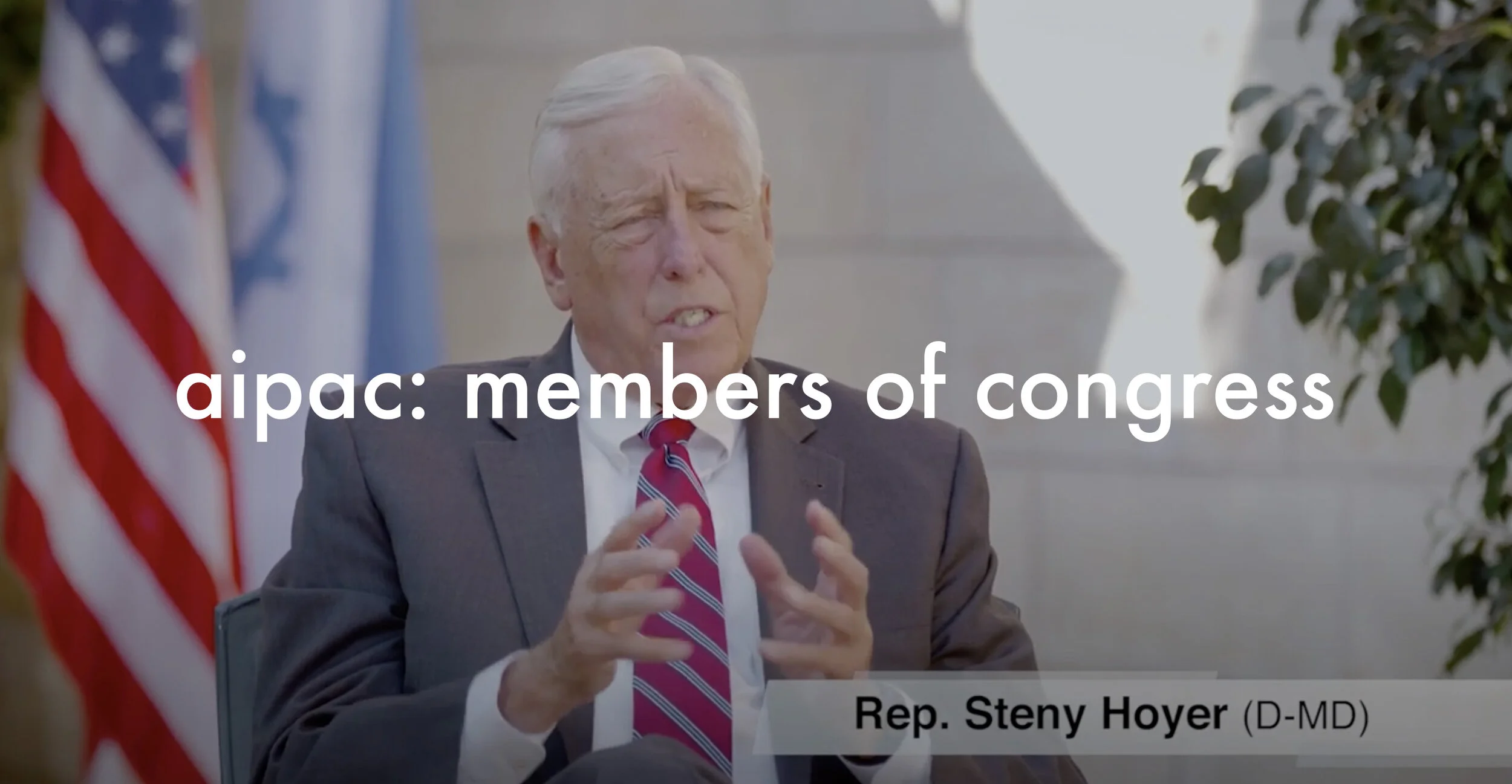  members of congress travel to Israel with AIPAC's Education Foundation  role:  producer / editor / 2nd camera 