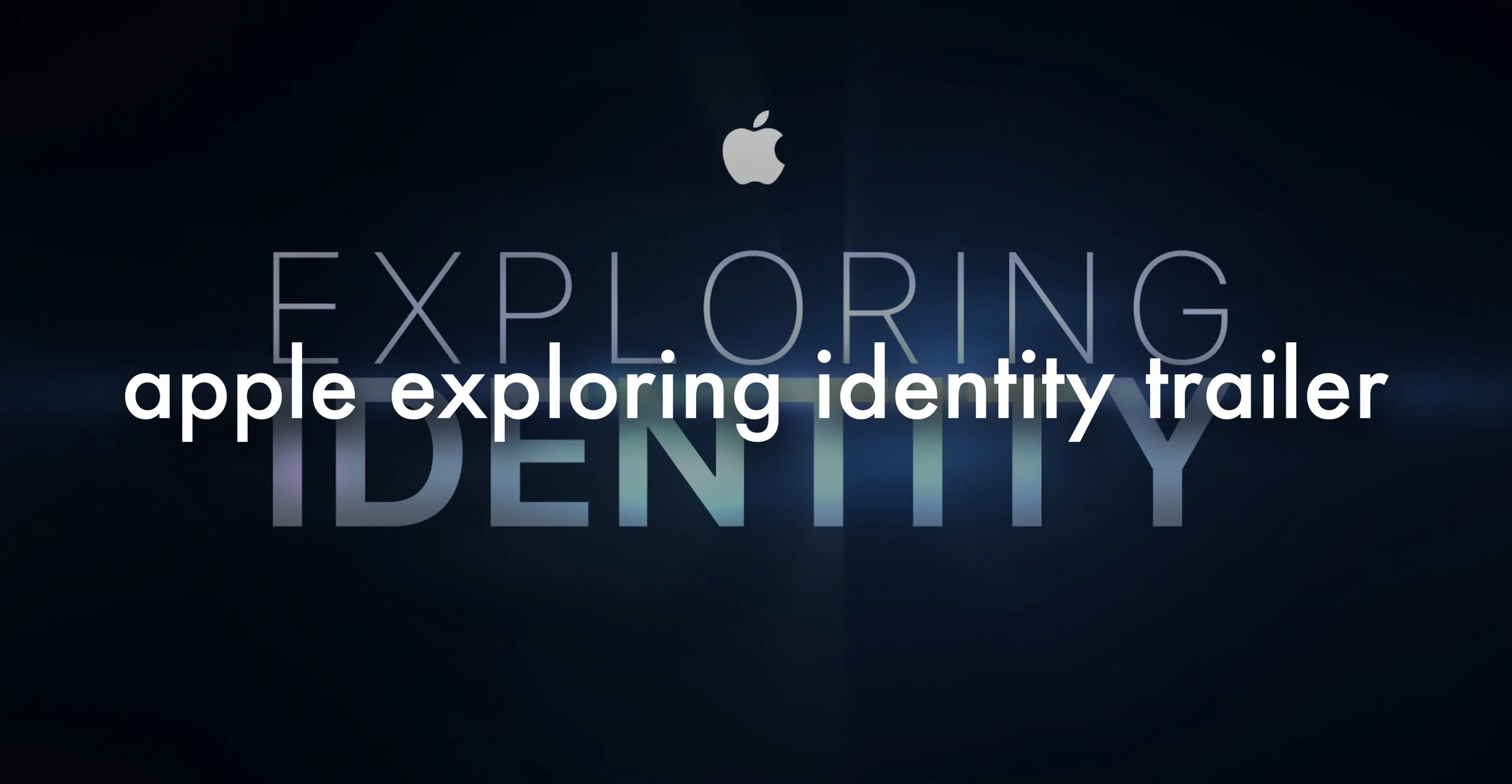  internal series highlighting apple employee diversity and personal identity reflection  role: producer / editor 