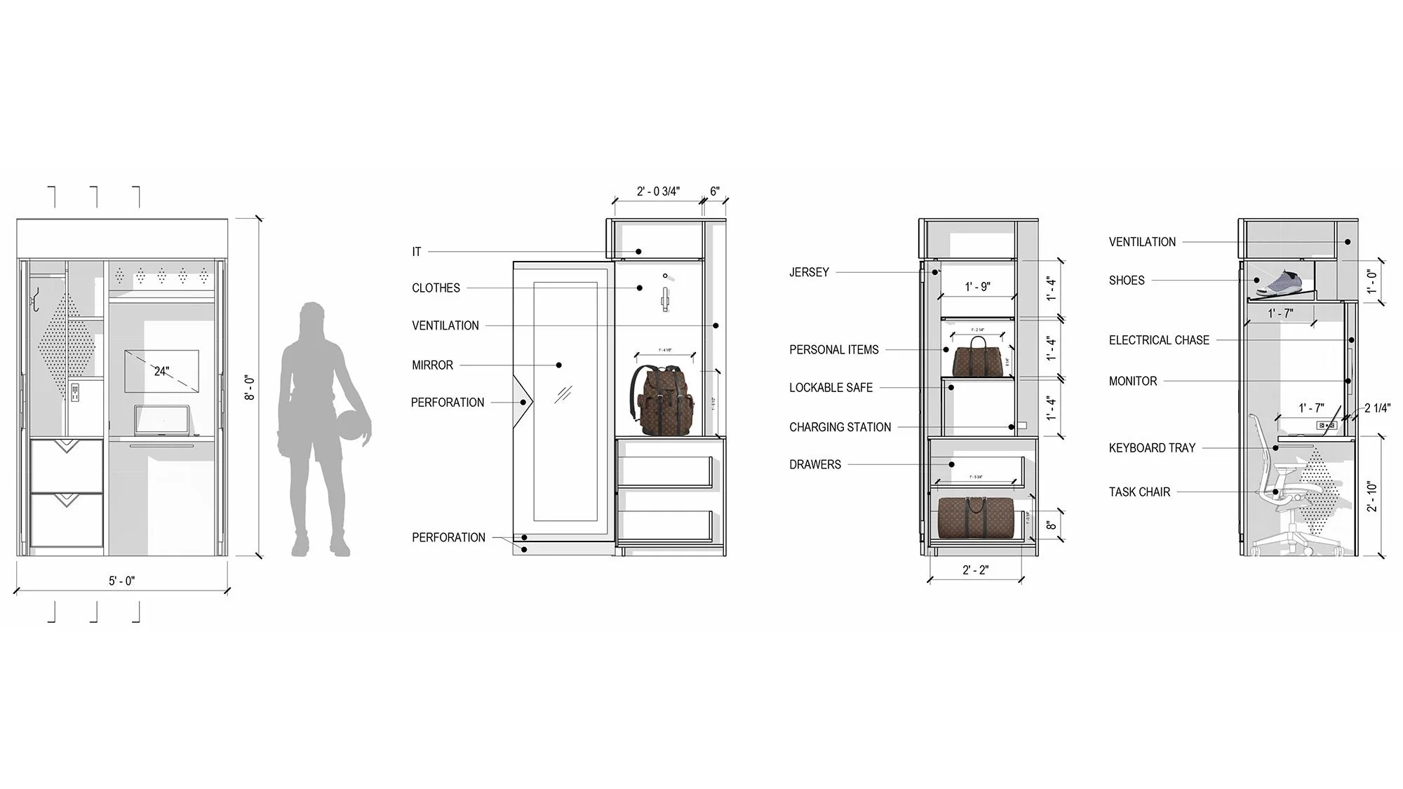 Rendering of Las Vegas Aces facility, courtesy of gensler.com