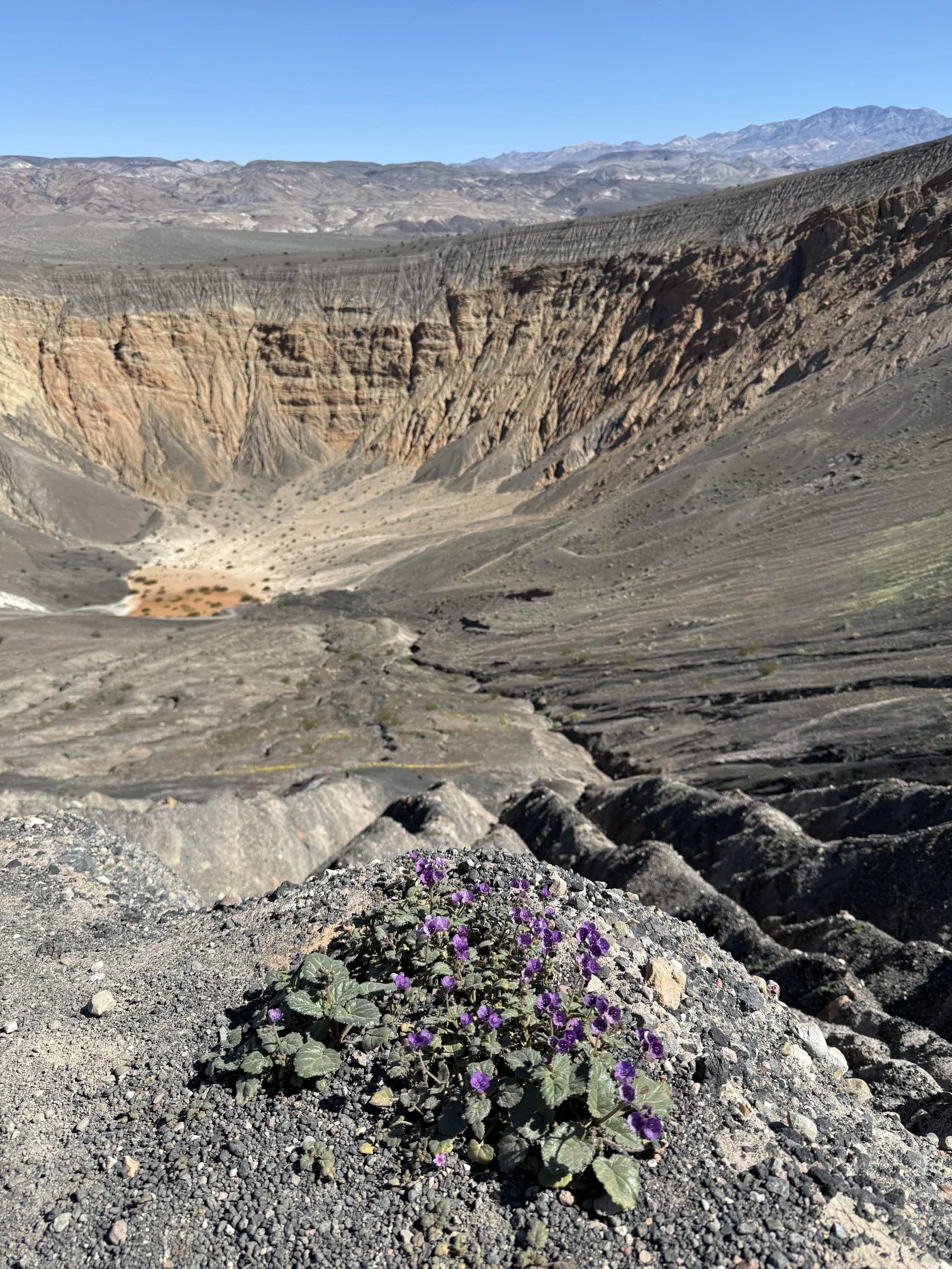 Ubehebe Crater, by J. Handy