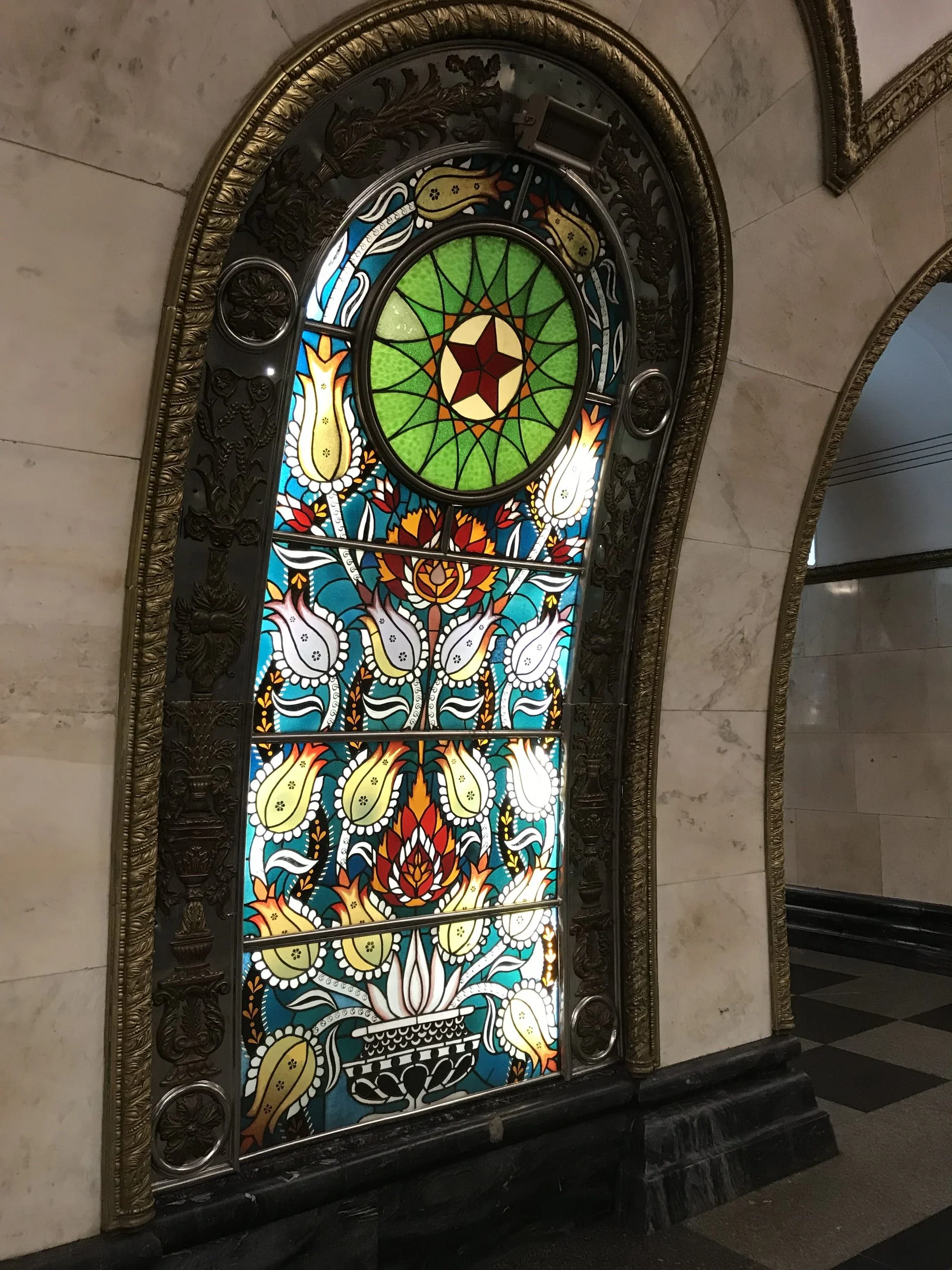Novoslobodskaya Station, Image by J. Handy