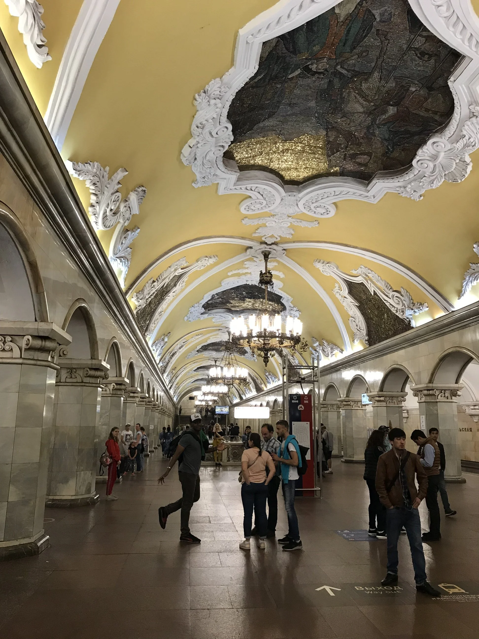Komsomolskaya Sation, by J. Handy