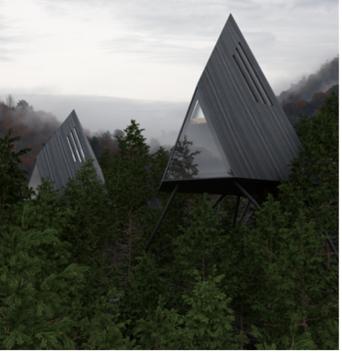 A-F3 Treehouses  Image courtesy of architizer.com